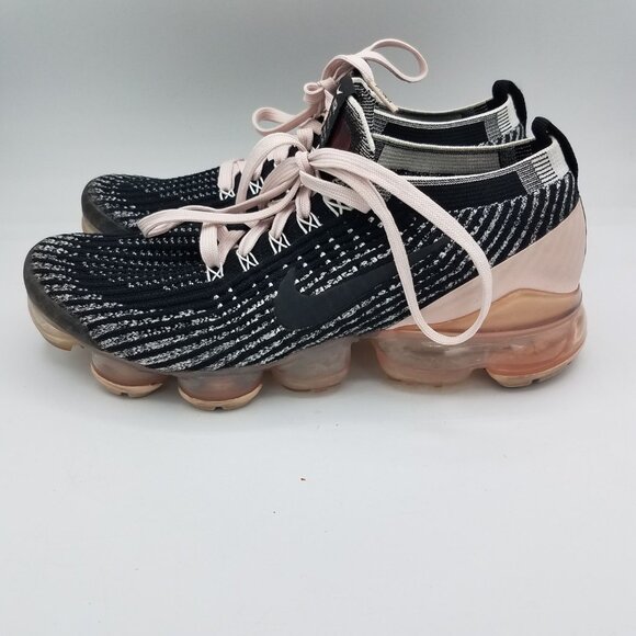 Nike Air VaporMax 3.0 Womens 8.5 Pink Rose Black Running Shoes CU4748-001 - Picture 3 of 12